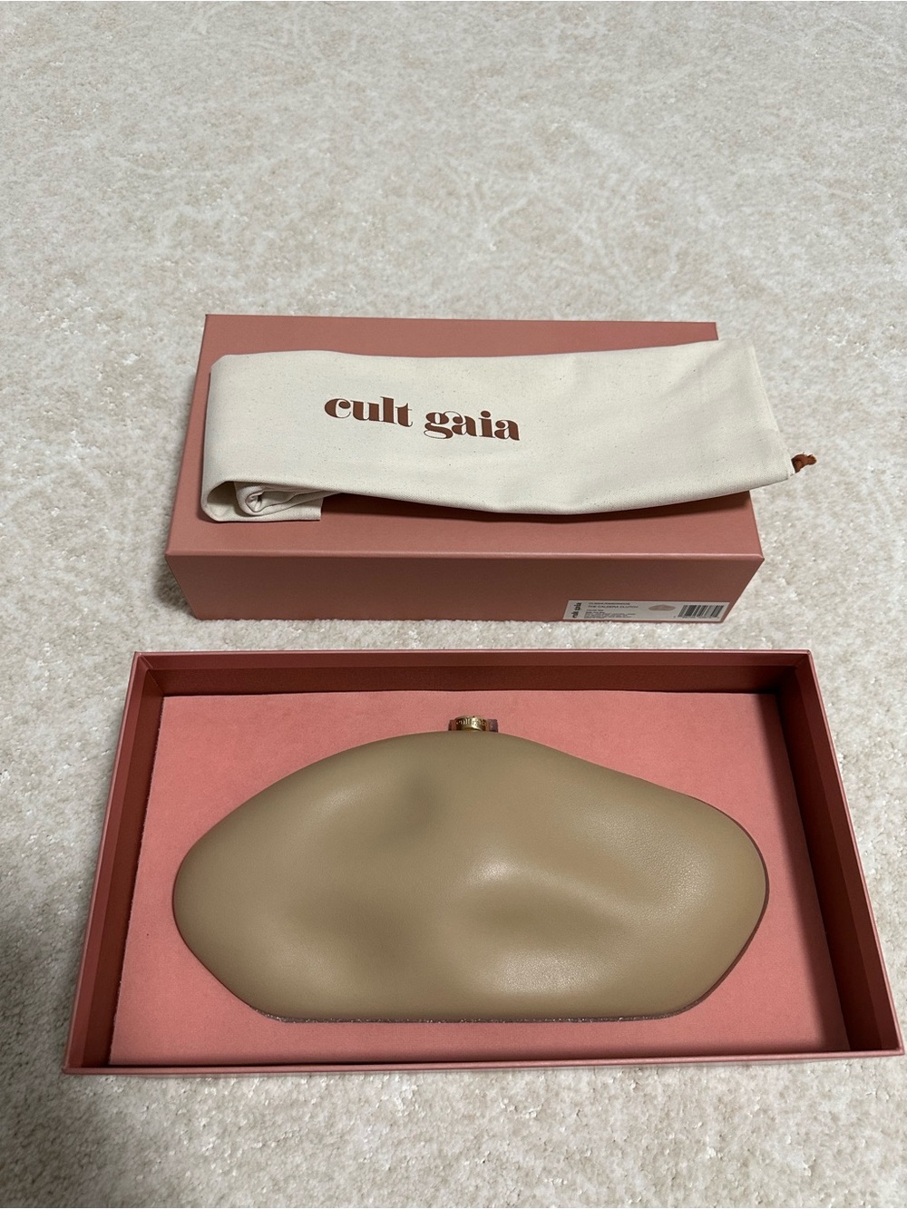 BRAND NEW IN BOX! Never worn! Cult Gaia Leather Clutch - Picture 5 of 10